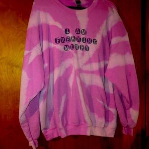 I am freaking merry sweatshirt size xl